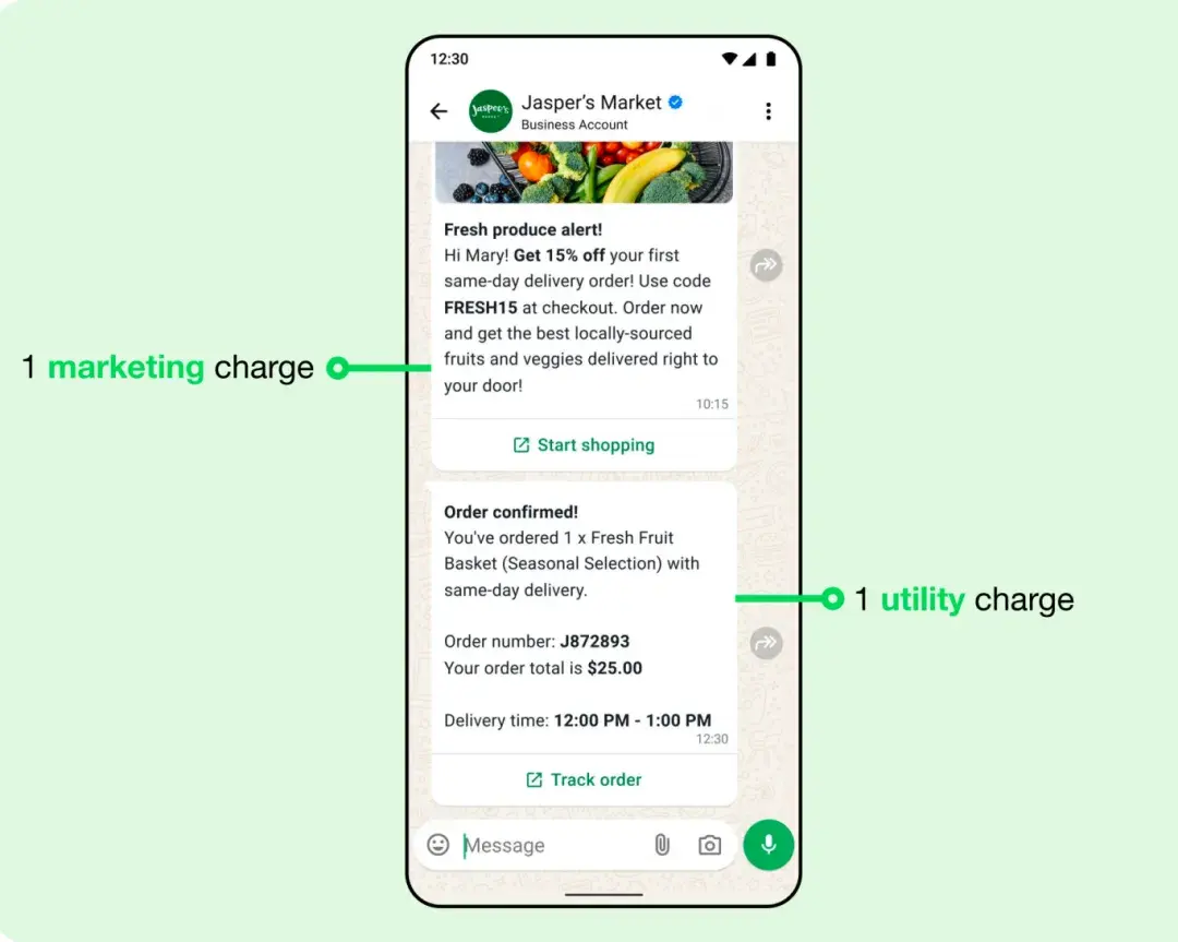Cập nhật mới của WhatsApp