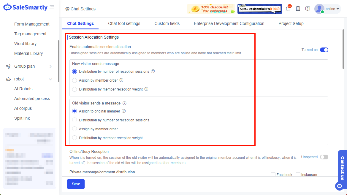 Dynamic Conversation Routing