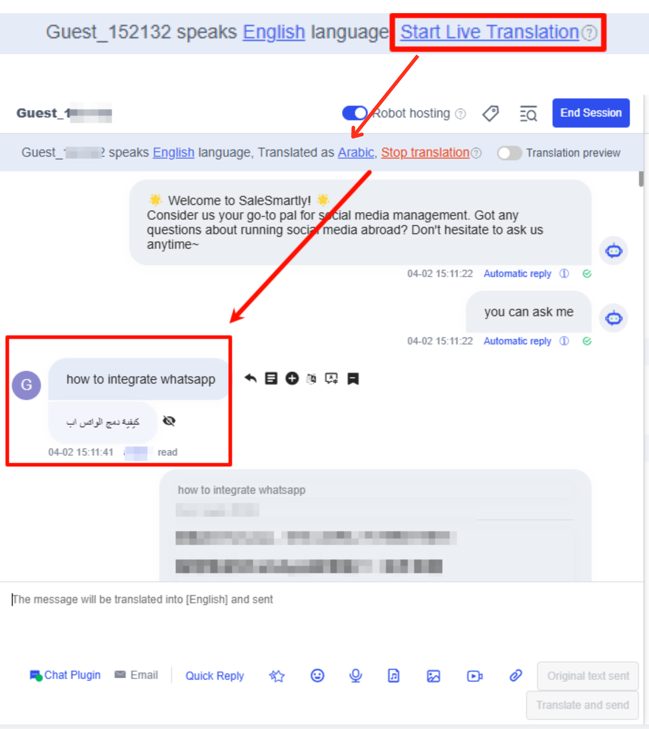 Real-Time Translation
