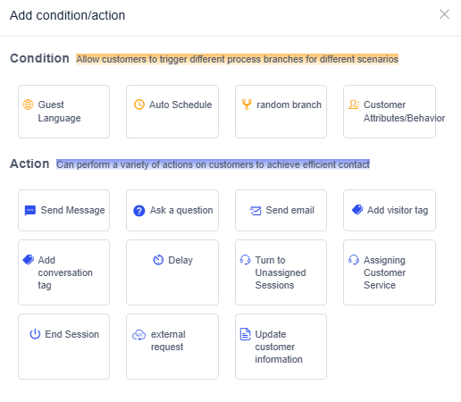 Thiết lập tin nhắn trả lời tại SaleSmartly