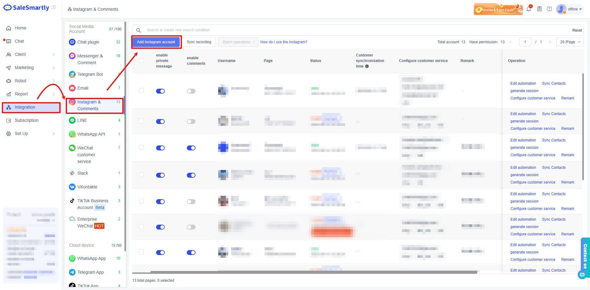 Instagram & Bình luận