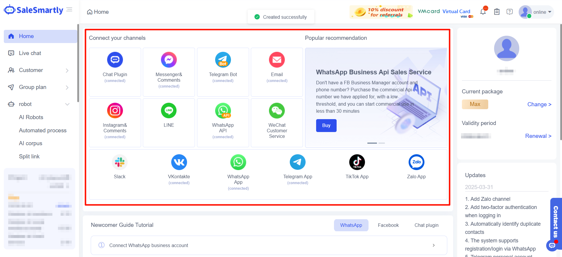 Nhắn tin Đa kênh: Quản lý Tất cả các Kênh ở một Nơi