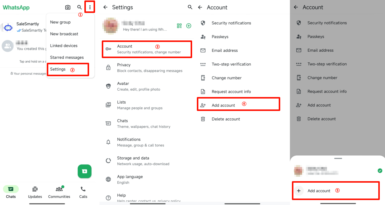 Sử dụng Hai tài khoản WhatsApp trên một thiết bị