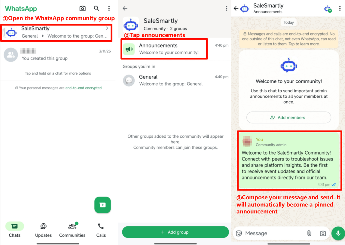 Thông báo Cộng đồng