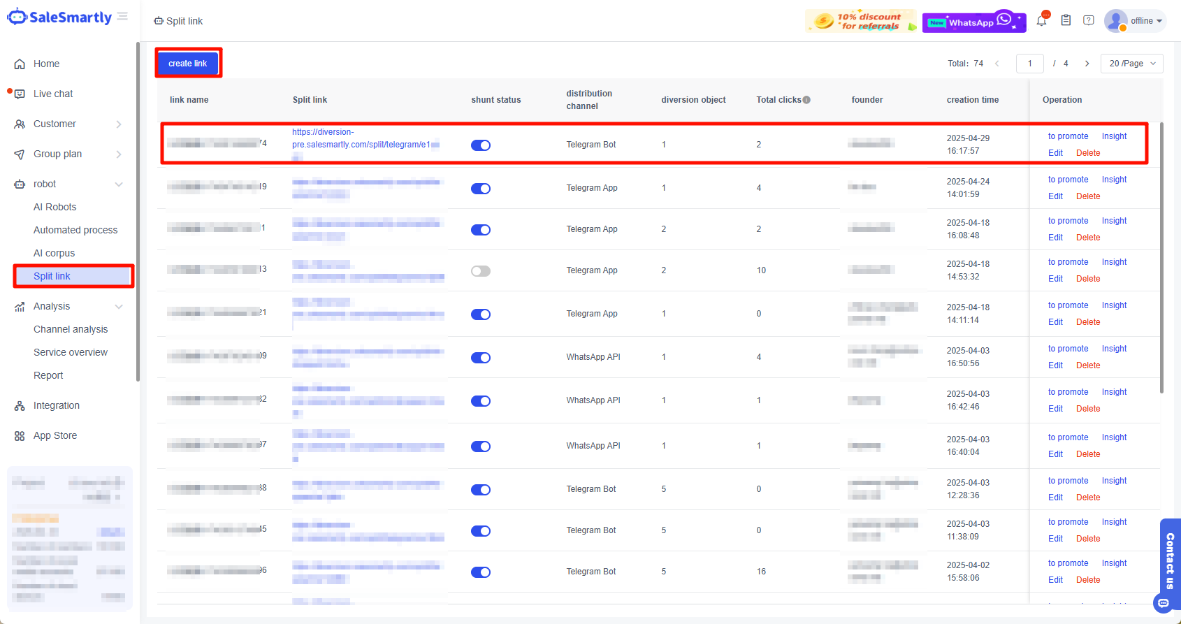 Liên kết Chuyển hướng