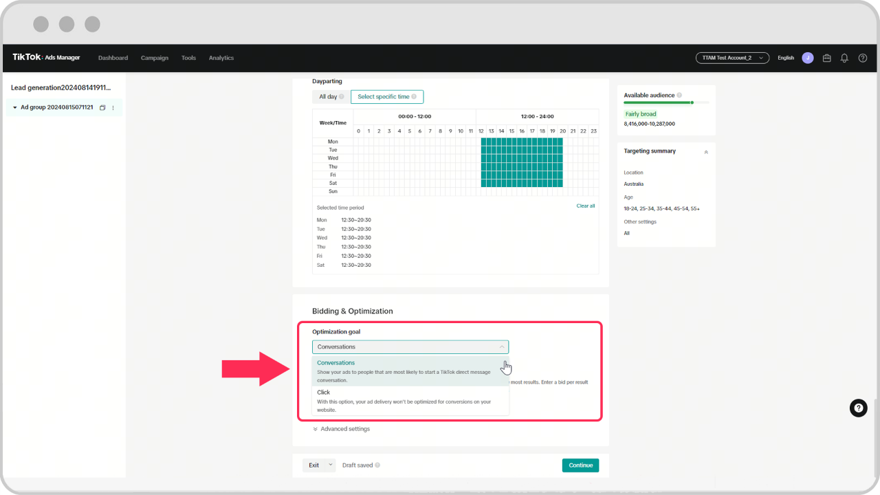 Mục tiêu tối ưu hóa