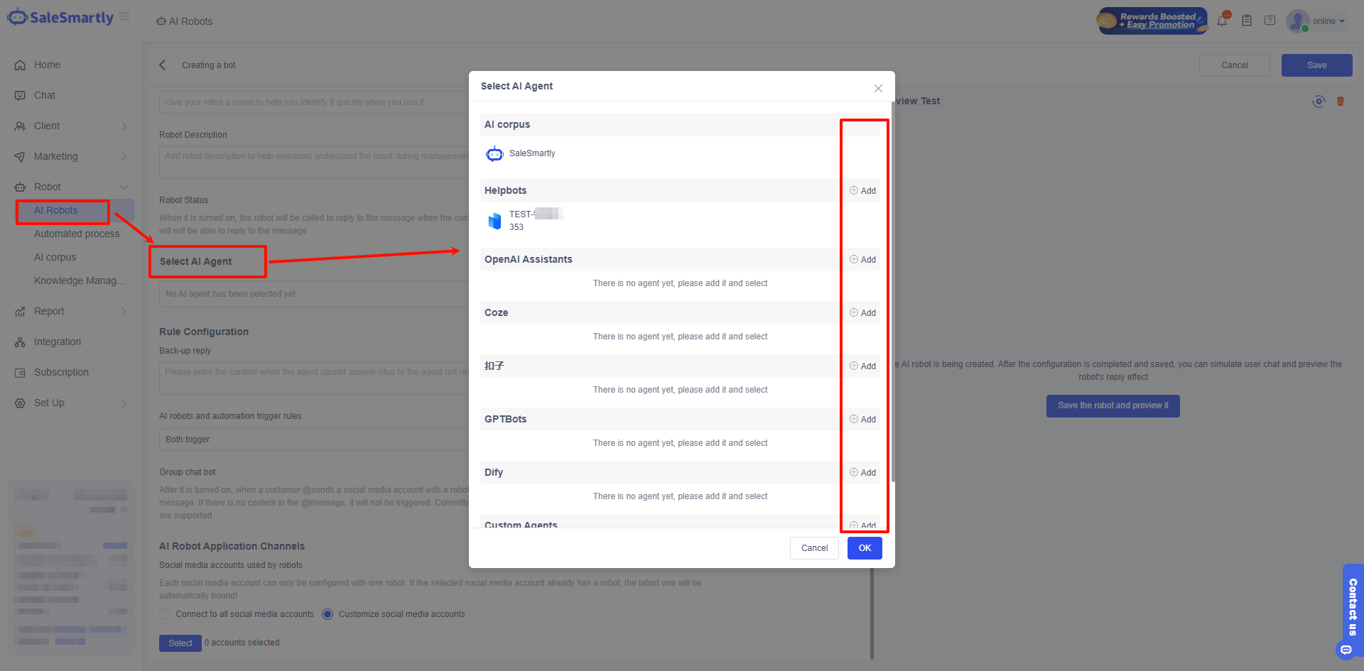 SaleSmartly AI agent