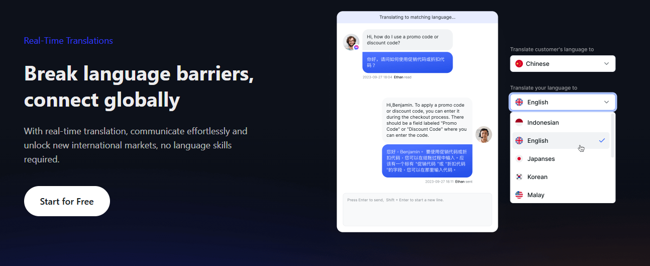 Ngôn ngữ nên là cầu nối giữa các thị trường toàn cầu