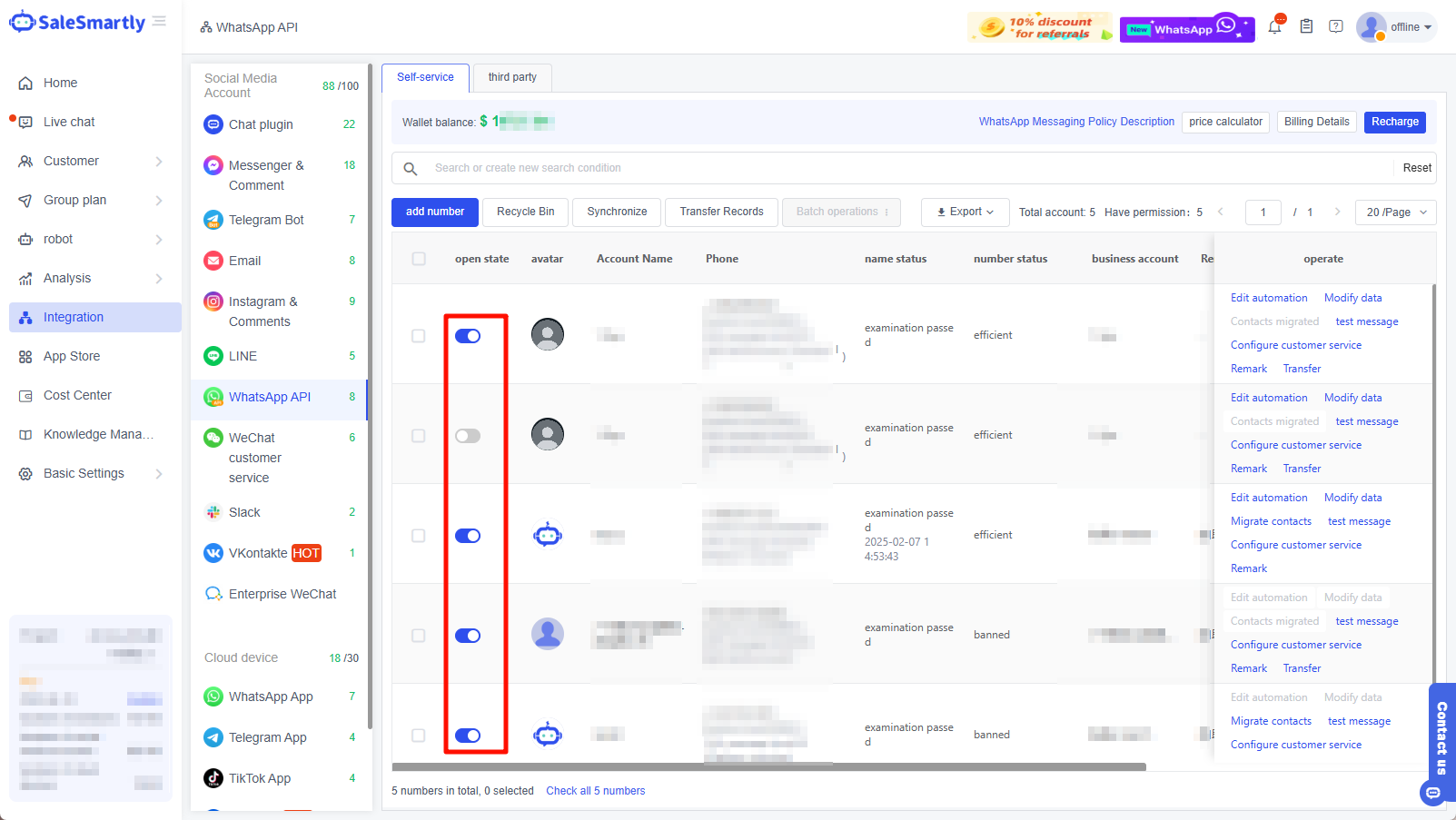Thiết lập & kích hoạt số WhatsApp API