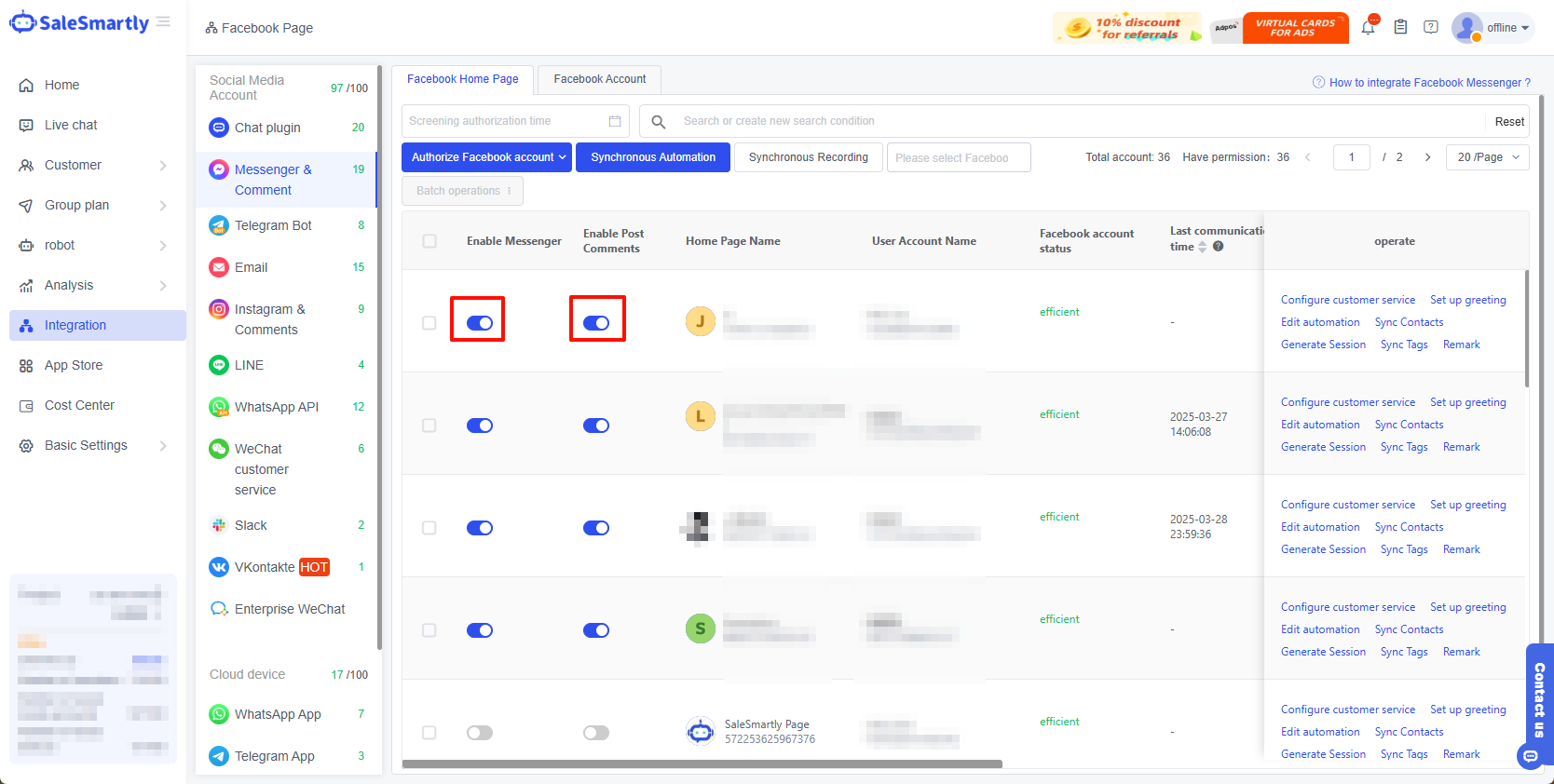 Kích hoạt Tài khoản Trang Facebook