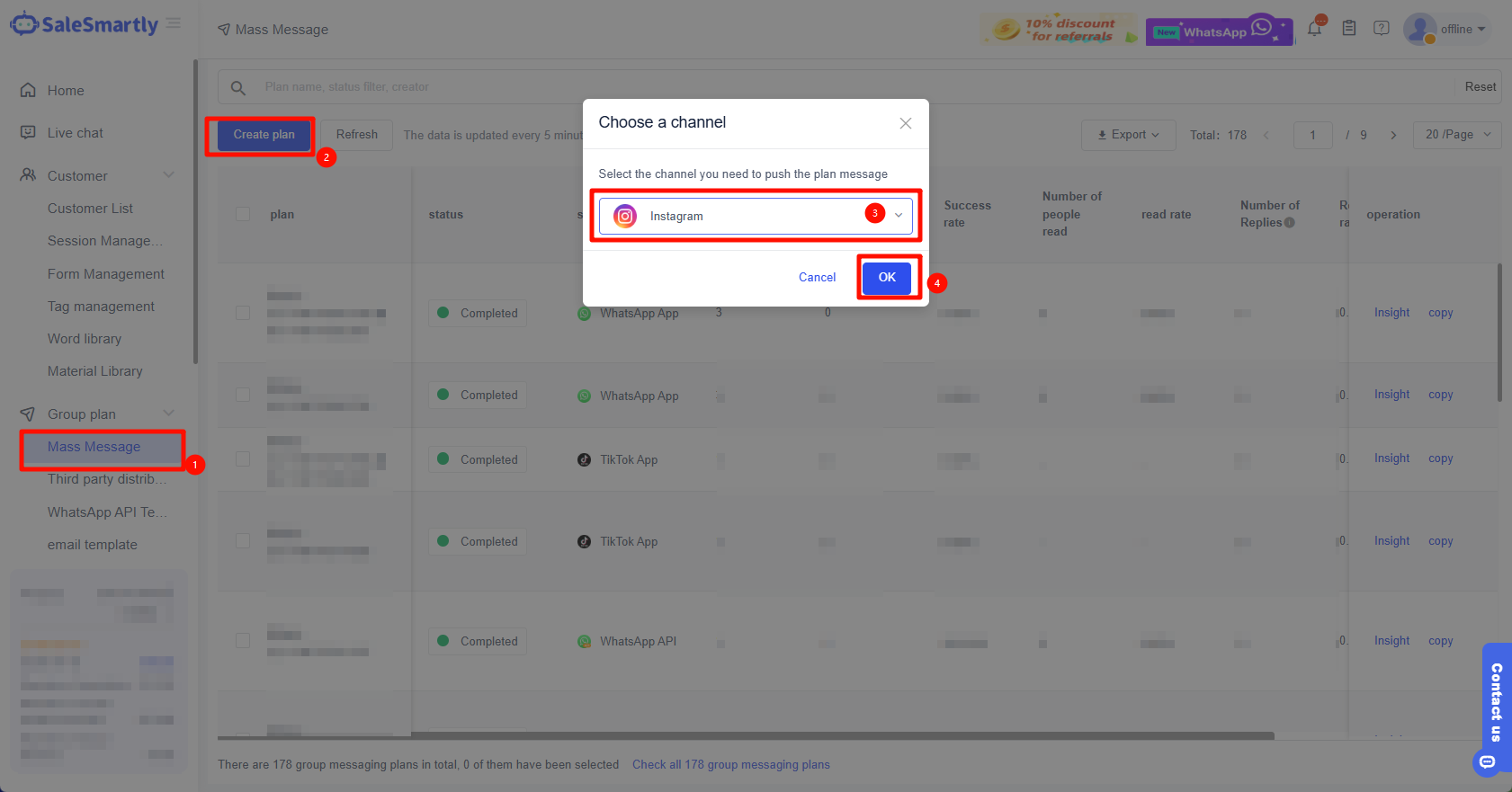 Tạo tin nhắn nhóm