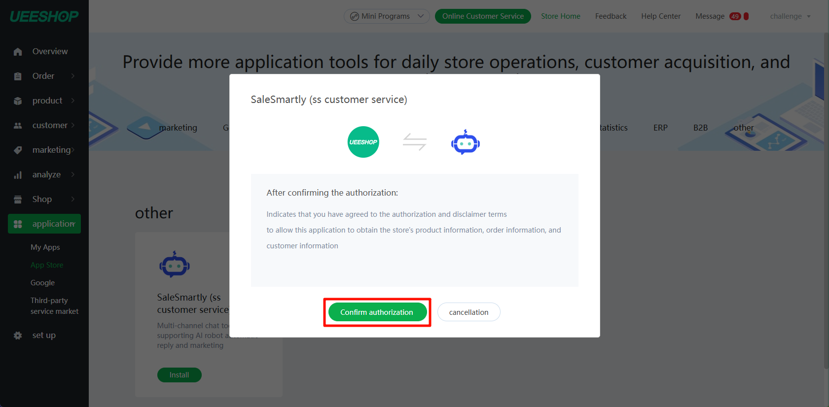 Ủy quyền và Cài đặt