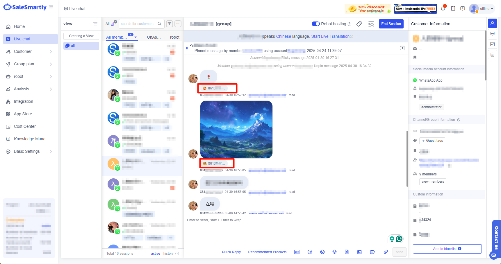 Trả lời bằng biểu tượng cảm xúc cho tài khoản WhatsApp cá nhân