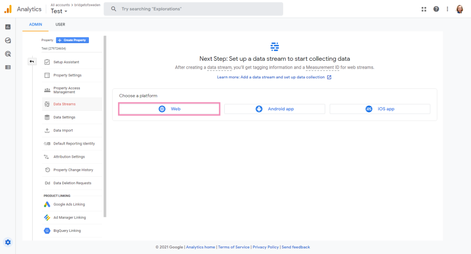 Chọn nền tảng Web