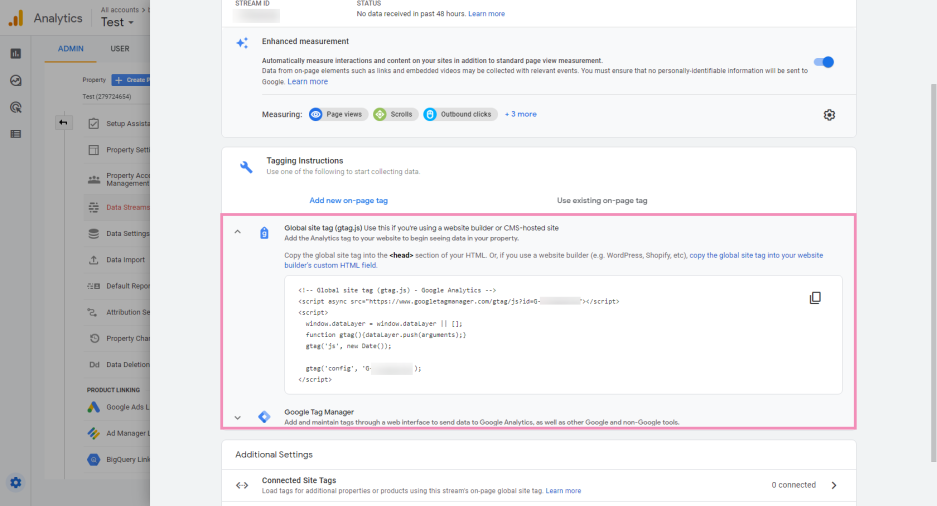 Xem mã trang toàn cầu