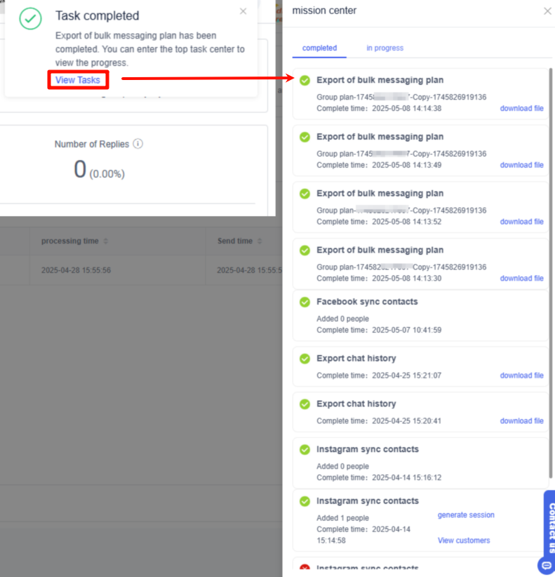 Truy cập Trung tâm tác vụ một click