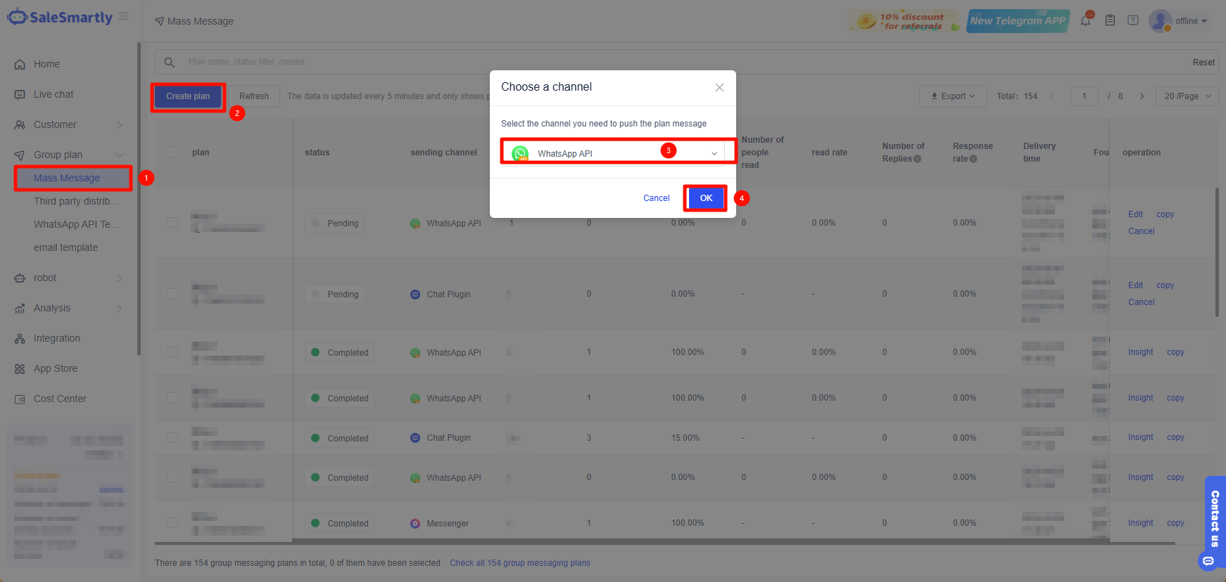 Tạo tin nhắn nhóm