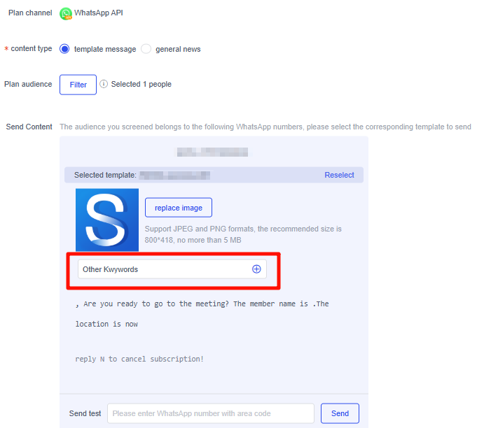 Chọn mẫu có "tham số"