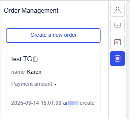 Order management