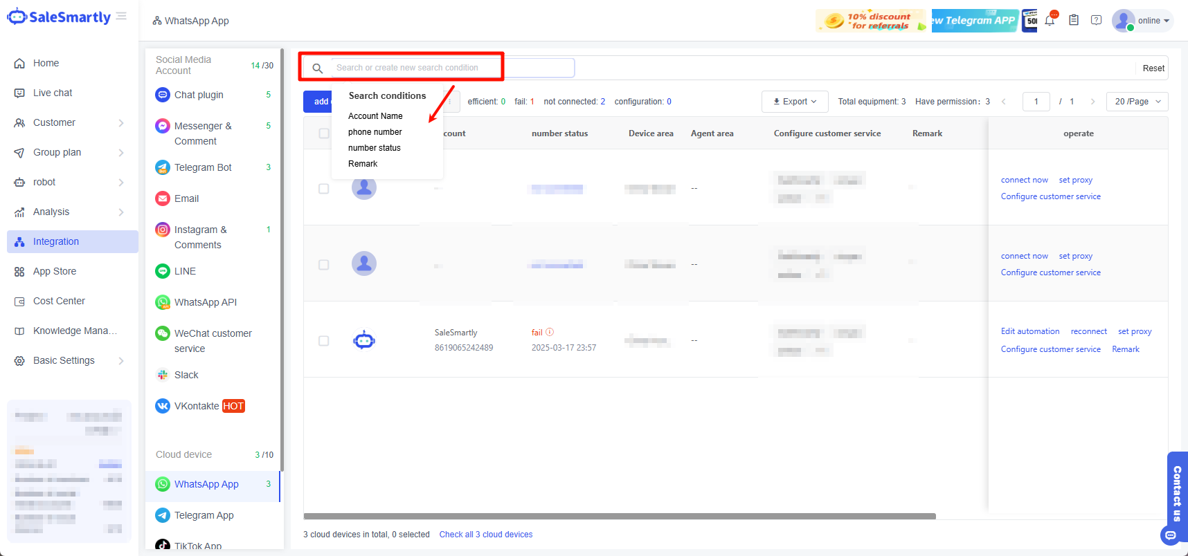 Thanh tìm kiếm thông minh