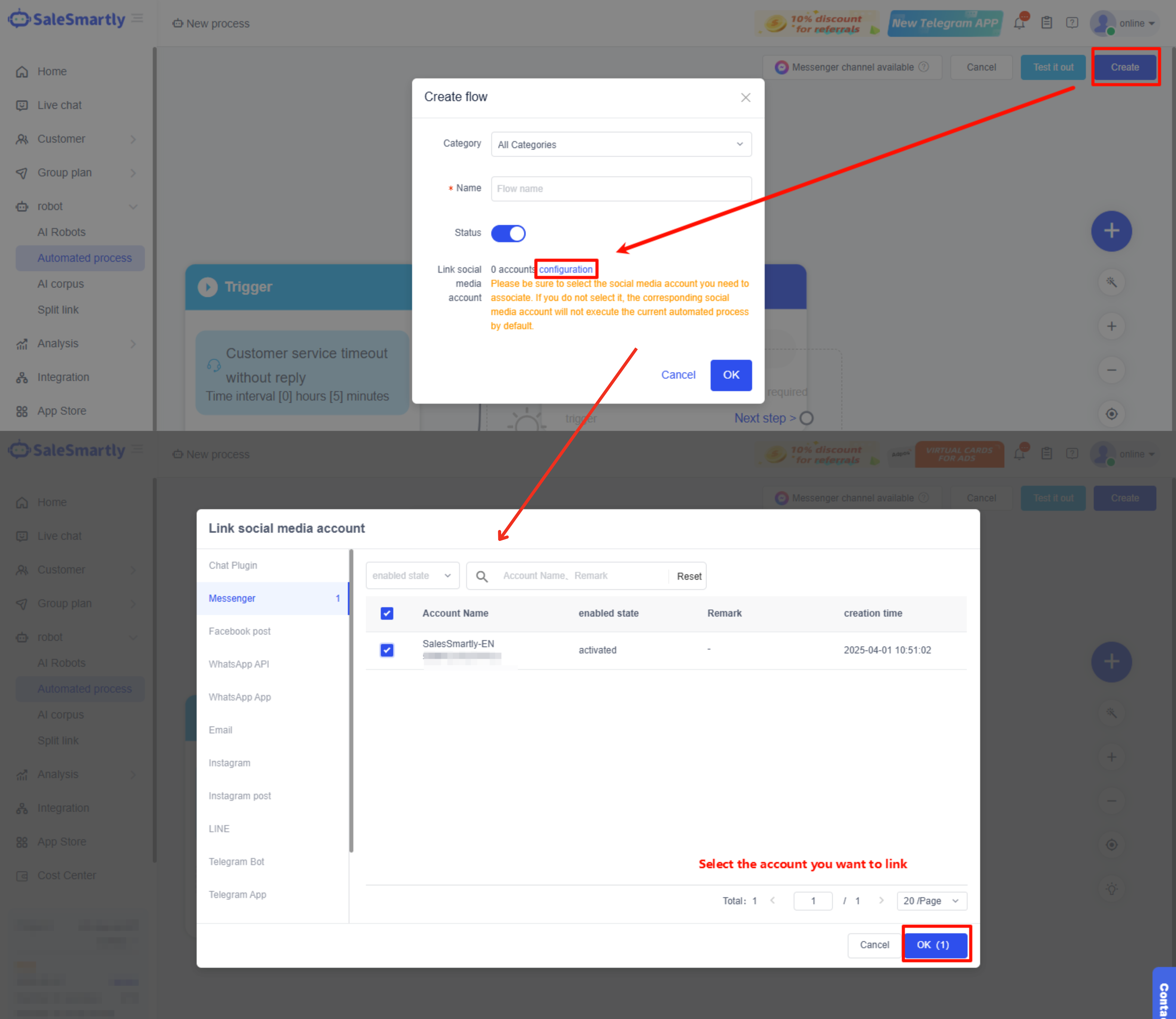 Cấu hình Tự động