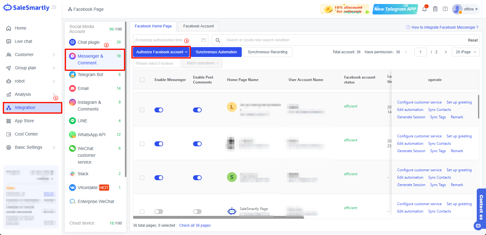 Tích hợp Facebook