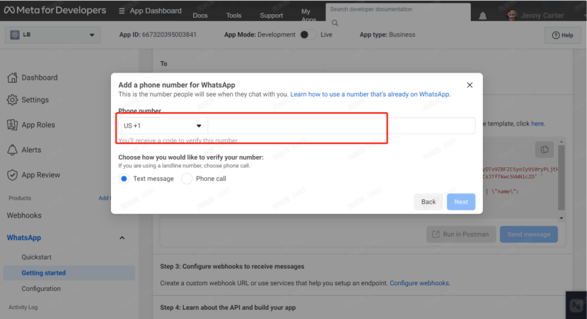 Nhập số điện thoại của bạn