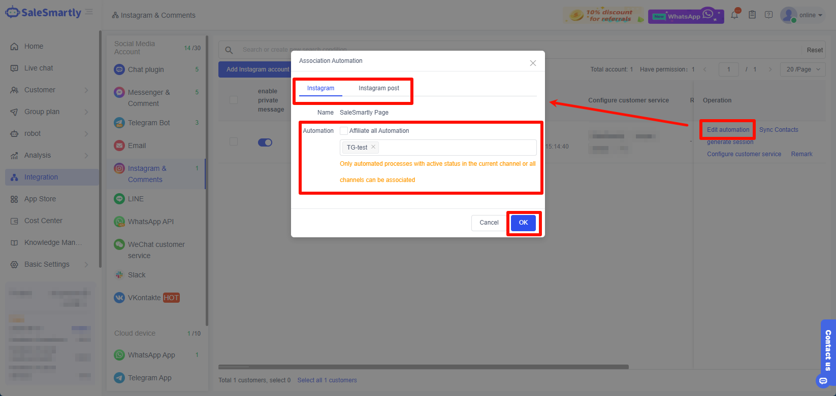Chỉnh sửa quy trình tự động
