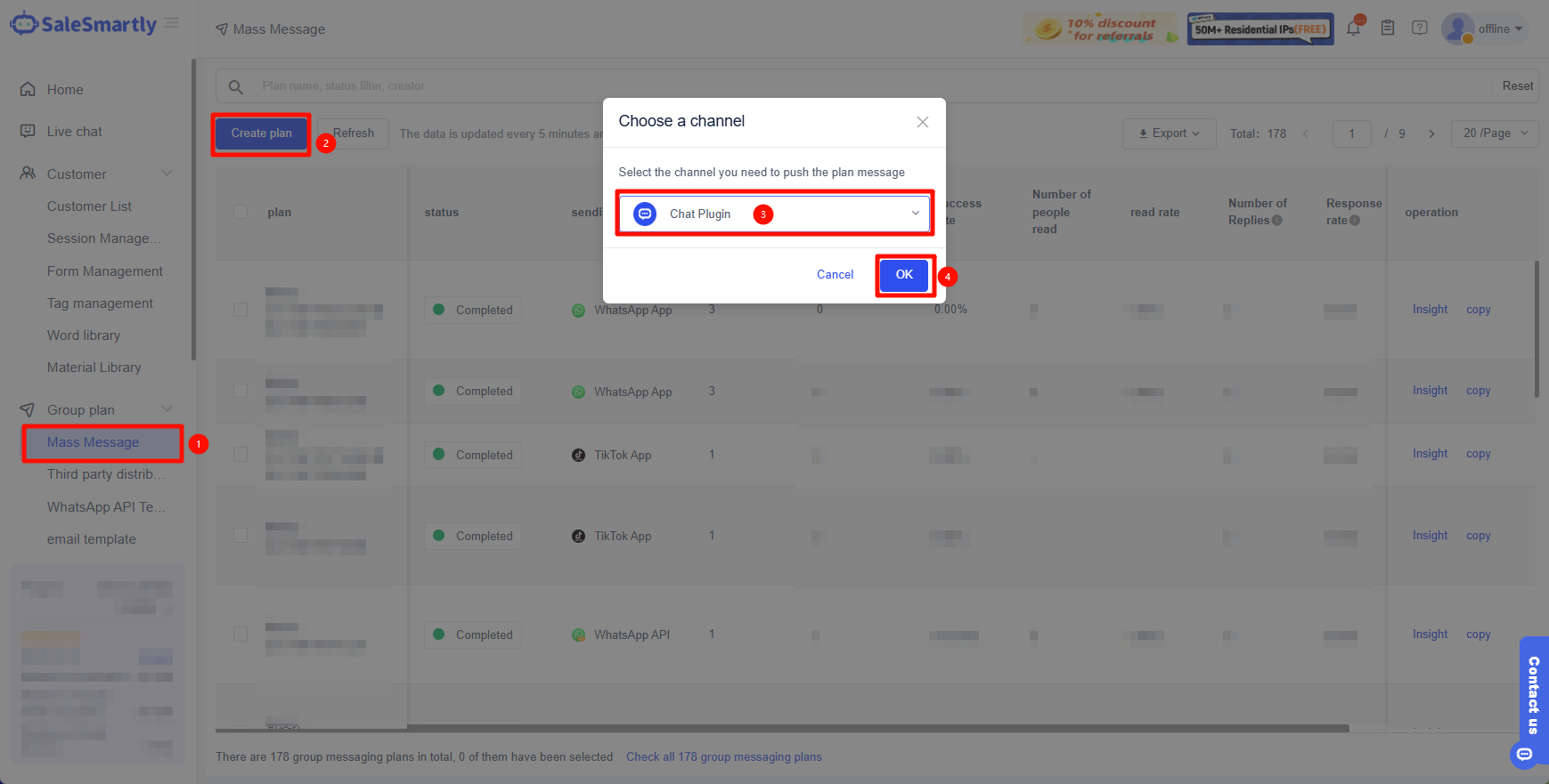 Create a Group Message