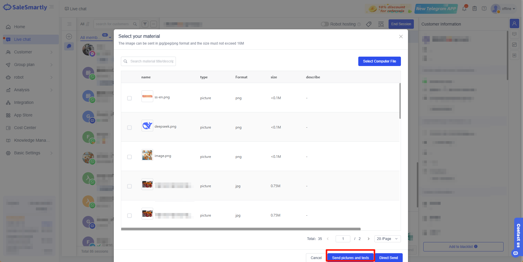 Chọn nhiều mục cùng lúc