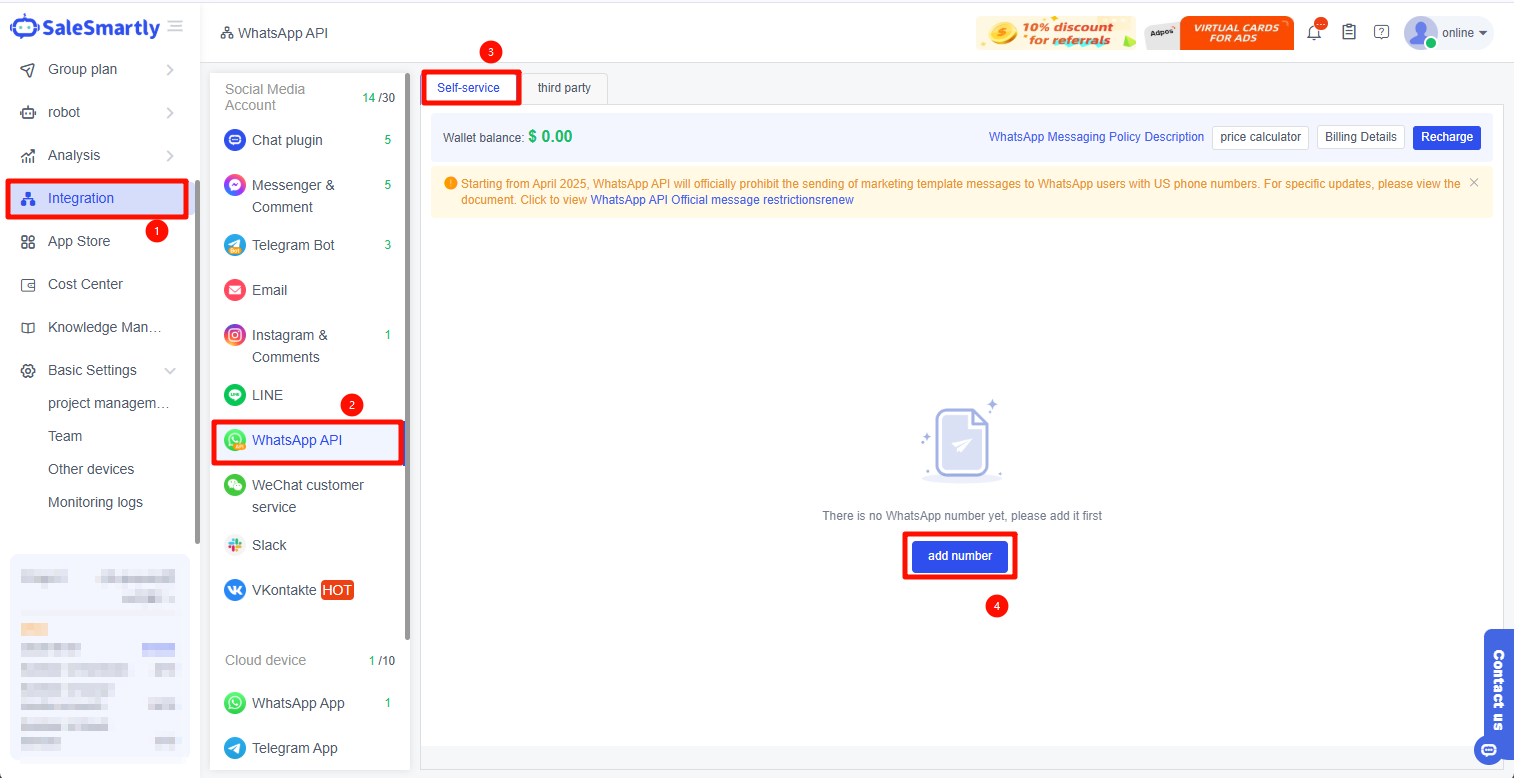 Đăng ký tự phục vụ