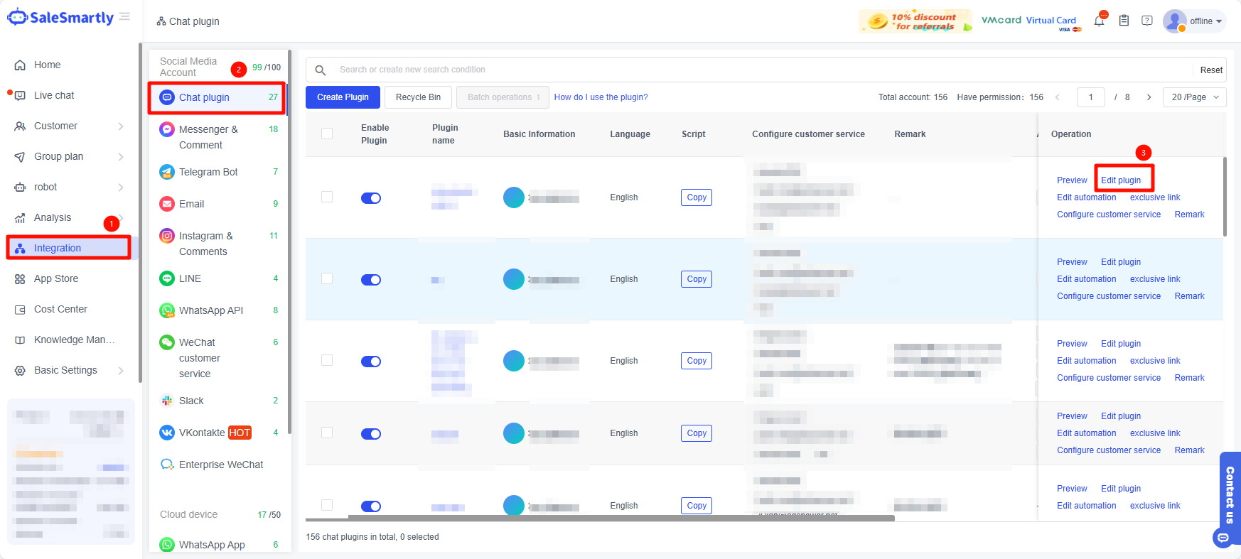 Locate Your Chat Widget