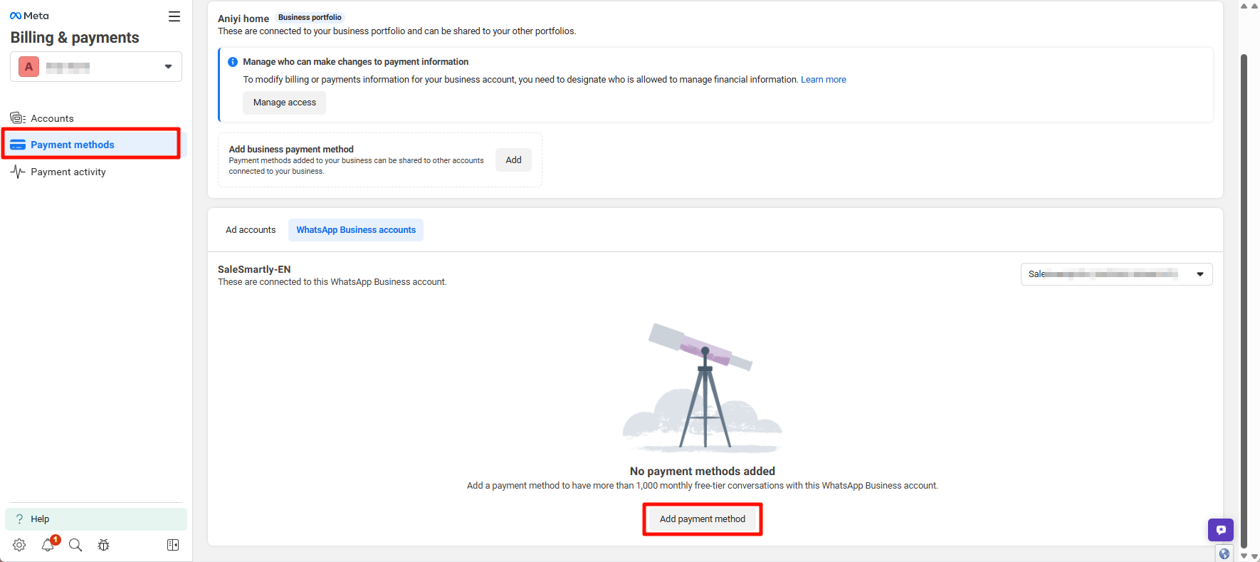 Chọn Phương thức thanh toán