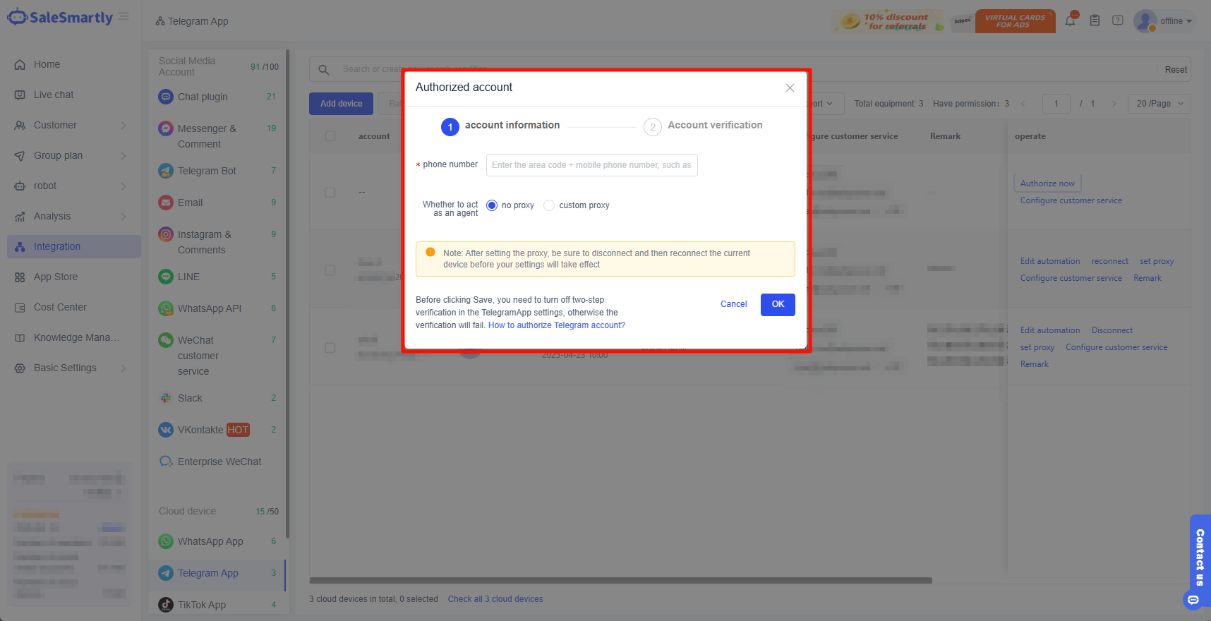 Nhập số điện thoại